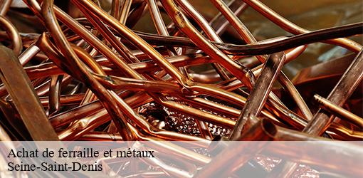 Achat de ferraille et métaux 93 Seine-Saint-Denis  SF Débarras Maison et metaux