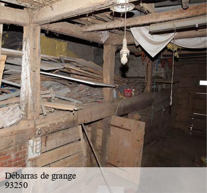 Débarras de grange villemomble-93250 SF Débarras Maison et metaux