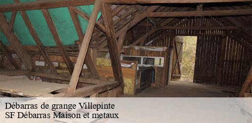 Débarras de grange  villepinte-93420 SF Débarras Maison et metaux
