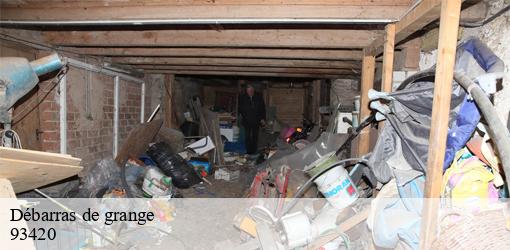 Débarras de grange villepinte-93420 SF Débarras Maison et metaux