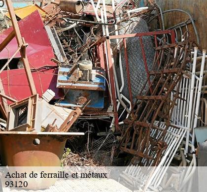 Achat de ferraille et métaux  la-courneuve-93120 SF Débarras Maison et metaux