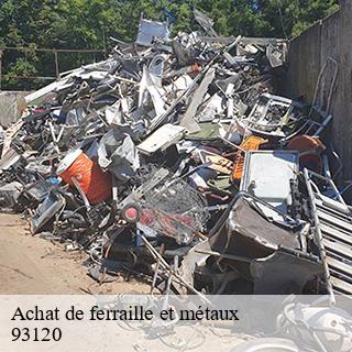 Achat de ferraille et métaux  la-courneuve-93120 SF Débarras Maison et metaux