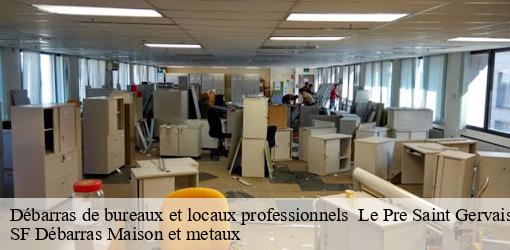 Débarras de bureaux et locaux professionnels le-pre-saint-gervais-93310 SF Débarras Maison et metaux